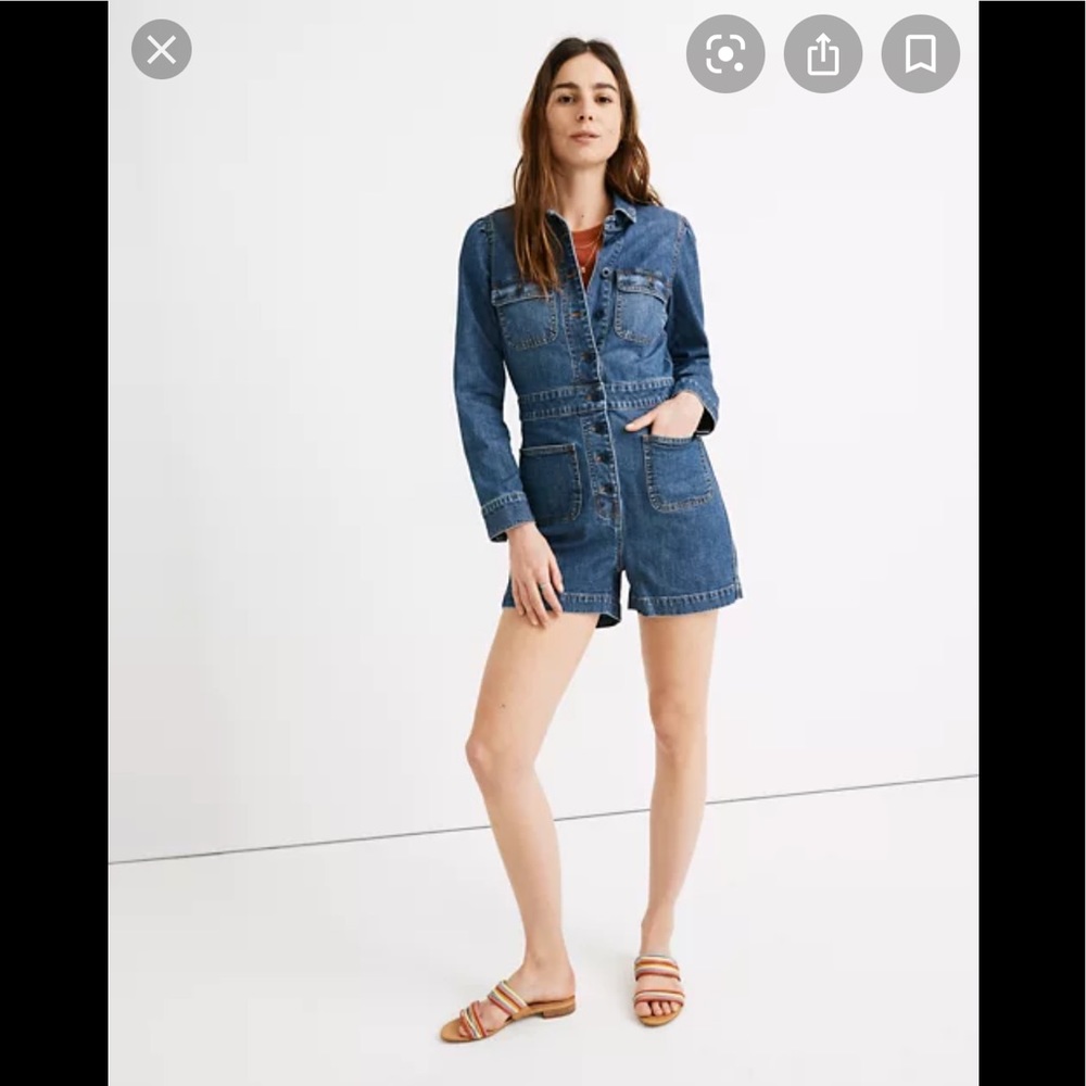 NWOT Madewell Romper